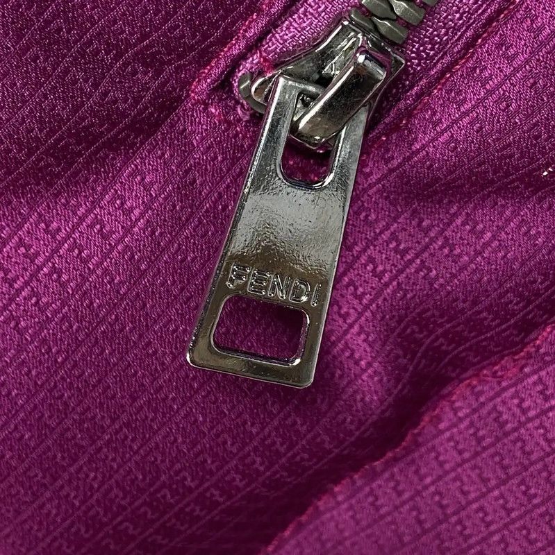 Fendi Fendi Purple Polyester Women's Puffer Jacket 0089 Size M / US 6-8 / IT 42-44 - 7 Thumbnail