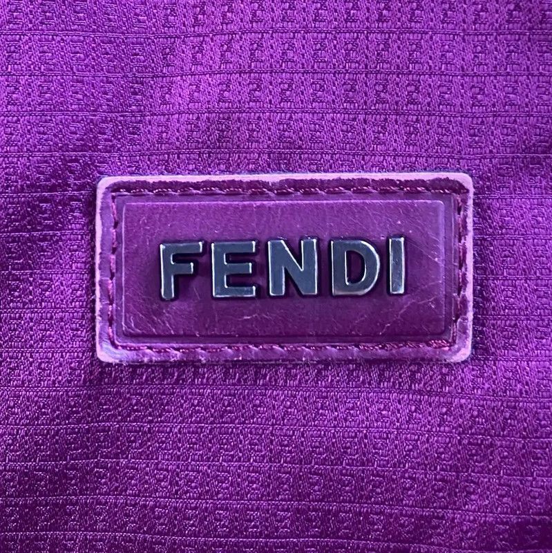 Fendi Fendi Purple Polyester Women's Puffer Jacket 0089 Size M / US 6-8 / IT 42-44 - 3 Thumbnail