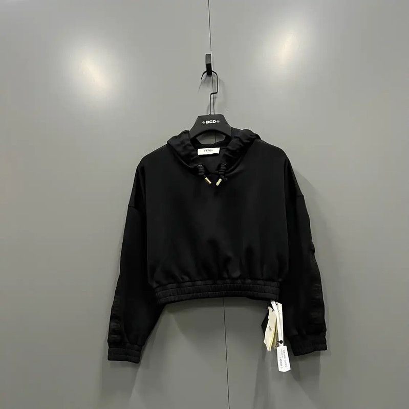 Fendi Fendi Black Cotton Jacket for Women 0089 Size ONE SIZE - 2 Thumbnail