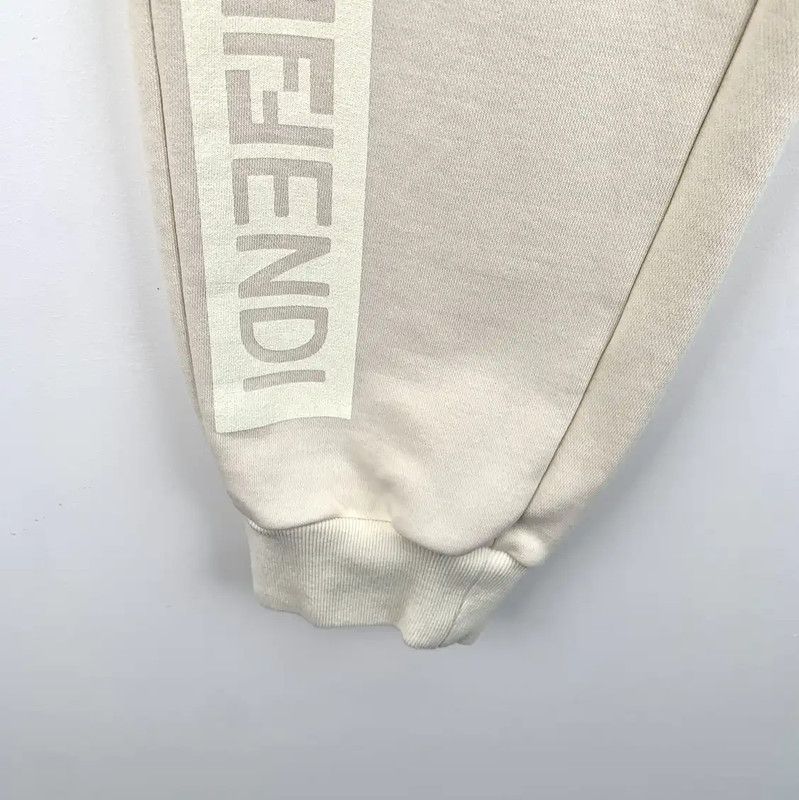 Fendi Fendi Beige Cotton Women's Casual Pants 0089 Size 23" - 5 Thumbnail