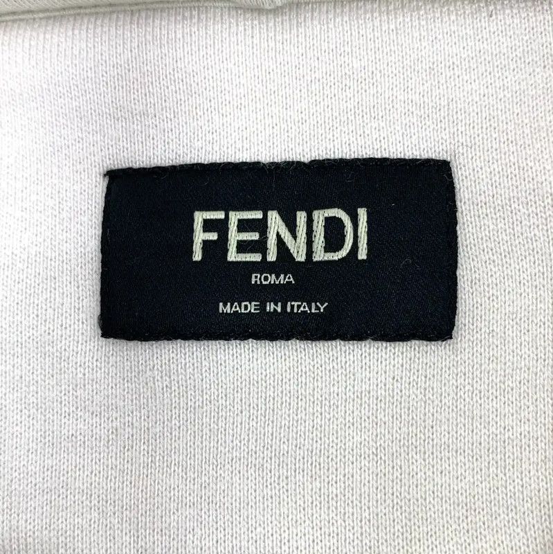 Fendi Fendi Beige Wool Women's Hoodie 0089 Size L / US 10 / IT 46 - 5 Thumbnail