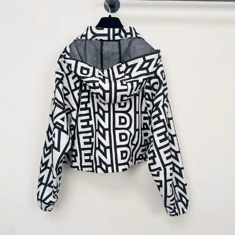 Fendi Fendi Color Block Women's Jacket 0089 Size S / US 4 / IT 40 - 2 Thumbnail