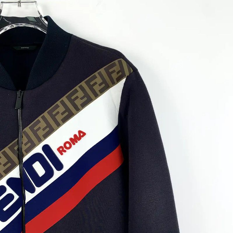 Fendi Fendi Colorblock Women's Jacket Size XS 0089 Size XS / US 0-2 / IT 36-38 - 3 Thumbnail