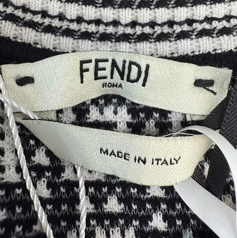 Fendi Fendi Colorblock Polyester Women's T-Shirt 0089 Size M / US 6-8 / IT 42-44 - 6 Thumbnail