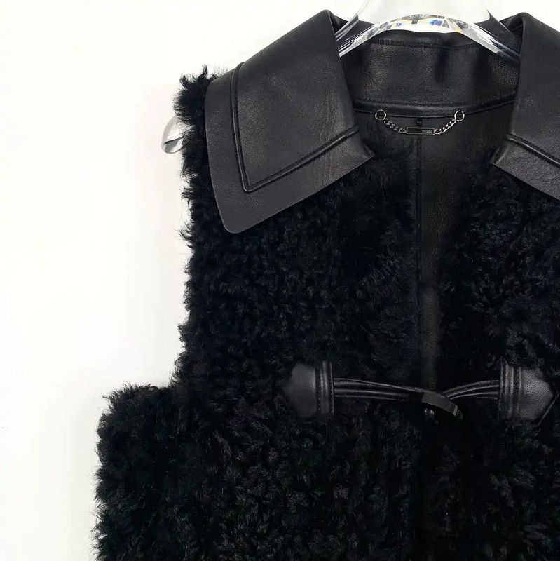 Fendi Fendi Black Women's Jacket 0089 Size M / US 6-8 / IT 42-44 - 3 Thumbnail