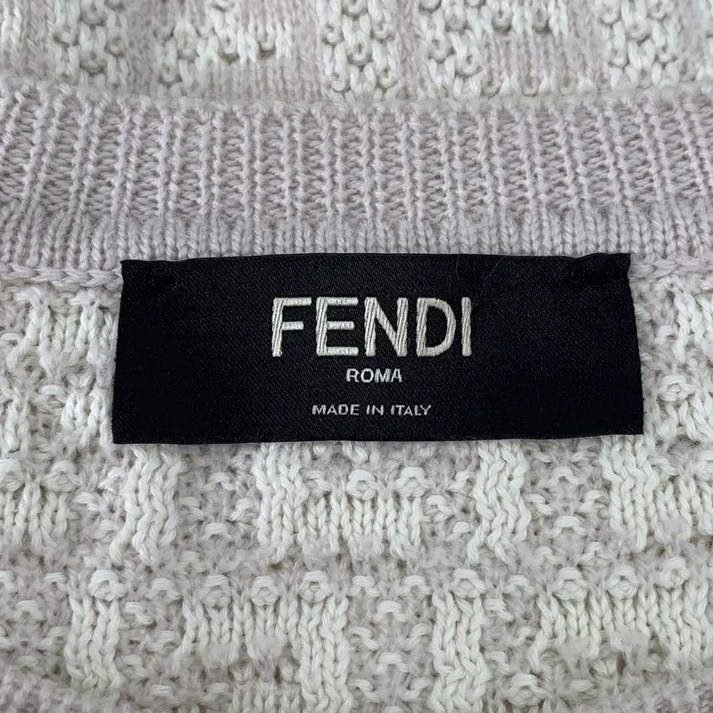 Fendi Fendi Color-blocked Wool Knit Sweater 0089 Size L / US 10 / IT 46 - 5 Thumbnail