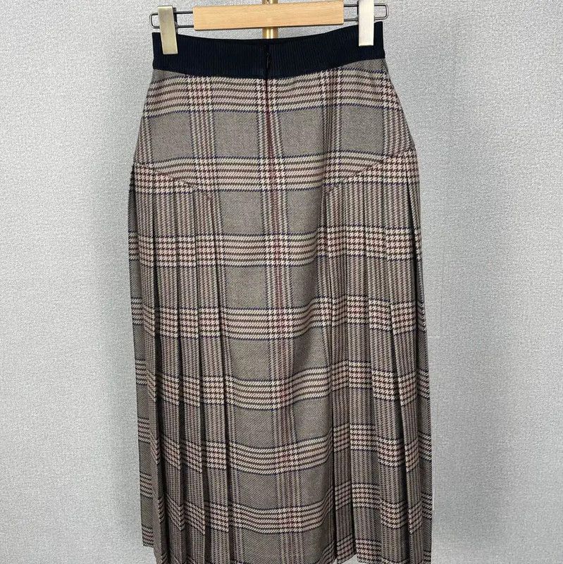 Fendi Fendi Multicolor Polyester Midi Skirt 0089 Size 23" - 2 Thumbnail