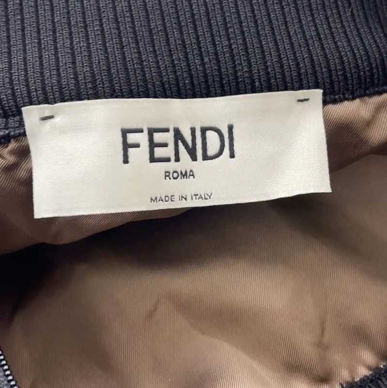 Fendi Fendi Multicolor Polyester Midi Skirt 0089 Size 23" - 3 Thumbnail