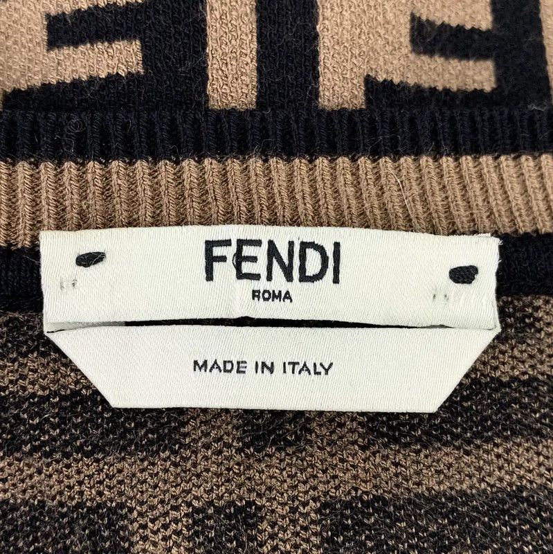 Fendi Fendi Brown Knitted Sweater XS Size 0089 Size XS / US 0-2 / IT 36-38 - 5 Thumbnail