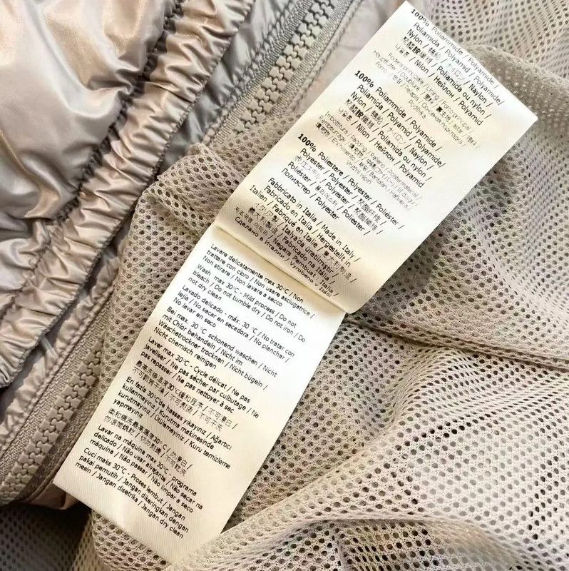 Fendi Fendi Champagne Nylon Women's Jacket 0089 Size L / US 10 / IT 46 - 6 Thumbnail