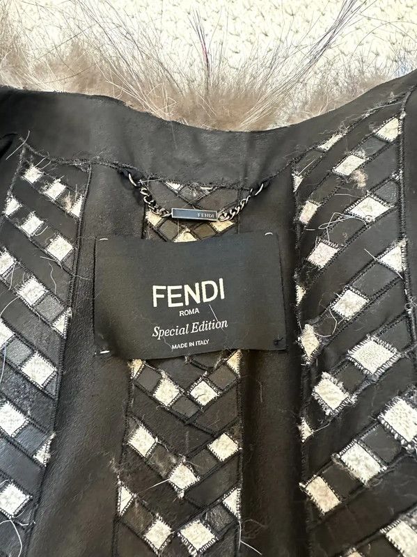 Fendi Fendi Stylish Spring Autumn Gradient Short Coat 0089 Size S / US 4 / IT 40 - 5 Thumbnail