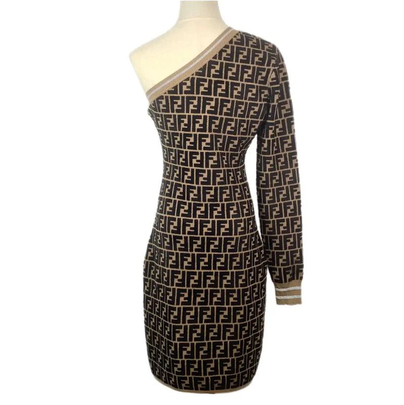 Fendi Fendi Color Block Cotton Dress Size M 0089 Size M / US 6-8 / IT 42-44 - 2 Thumbnail