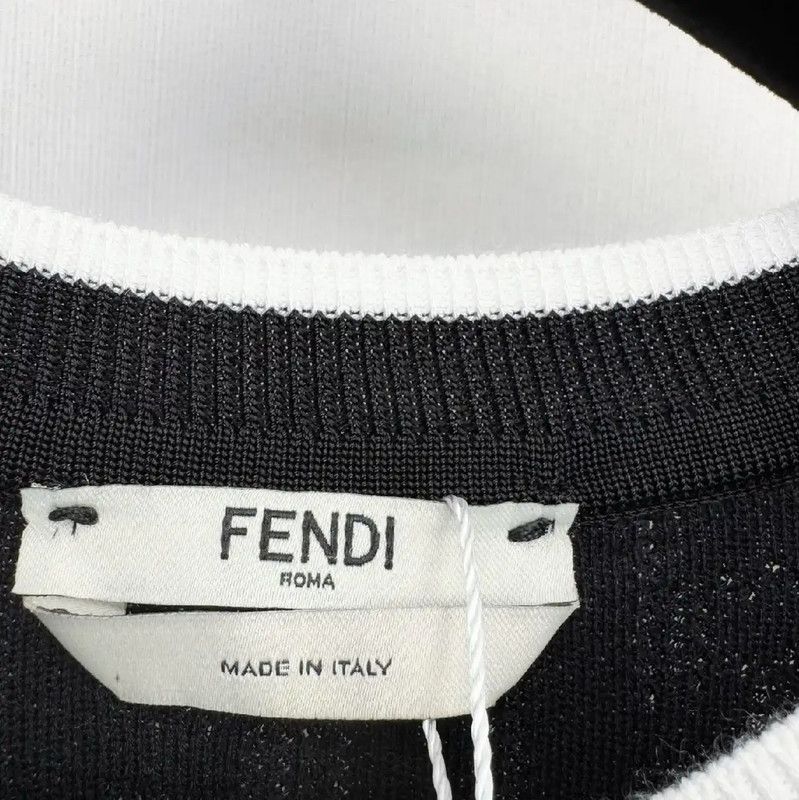 Fendi Fendi Black Women's Dress Size S 0089 Size S / US 4 / IT 40 - 2 Thumbnail