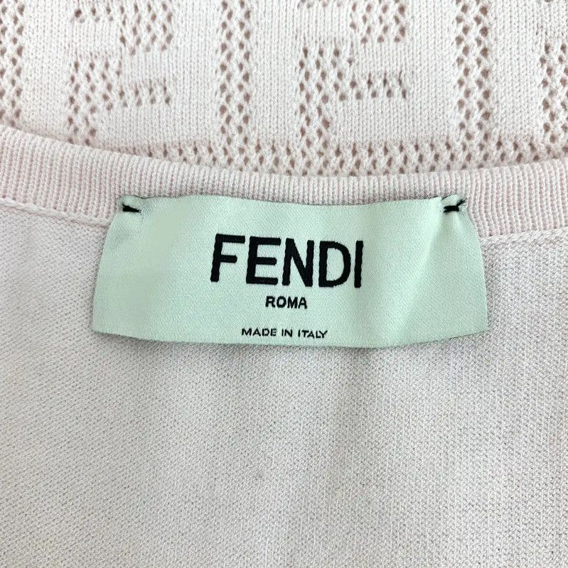 Fendi Fendi Pink Stretch Fabric Women's Dress 0089 Size M / US 6-8 / IT 42-44 - 7 Thumbnail
