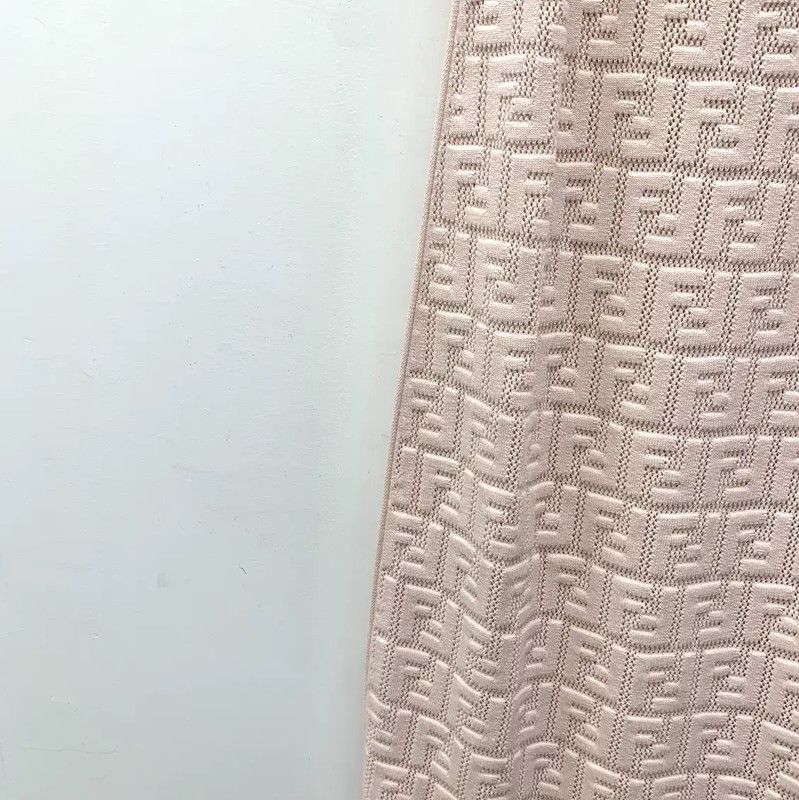 Fendi Fendi Pink Stretch Fabric Women's Dress 0089 Size M / US 6-8 / IT 42-44 - 4 Thumbnail