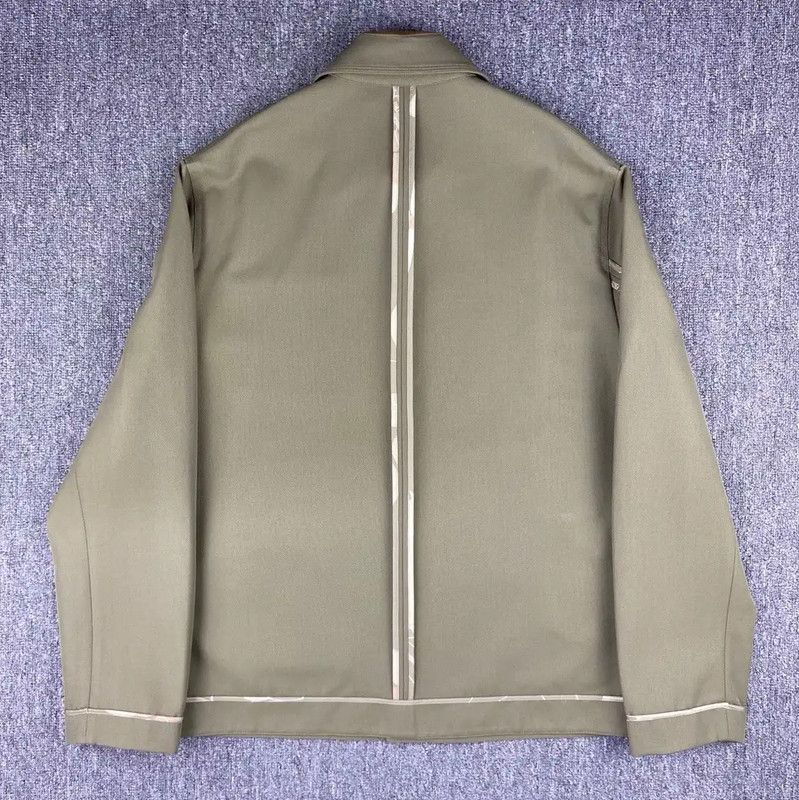 Fendi Fendi Green Wool Women's Jacket 0089 Size L / US 10 / IT 46 - 3 Thumbnail