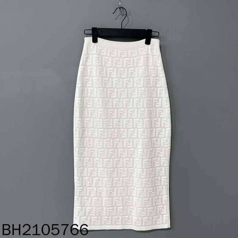 Fendi Fendi White Knitted Cardigan and Top Set 0089 Size ONE SIZE - 5 Thumbnail