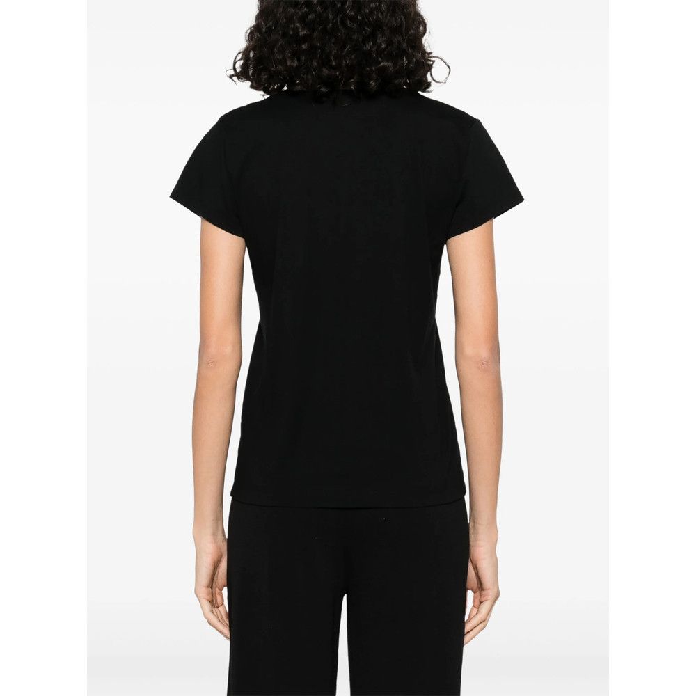 Mazzarelli Mazzarelli BLACK Tops - T-shirts & Jerseys Size S / US 4 / IT 40 - 2 Thumbnail