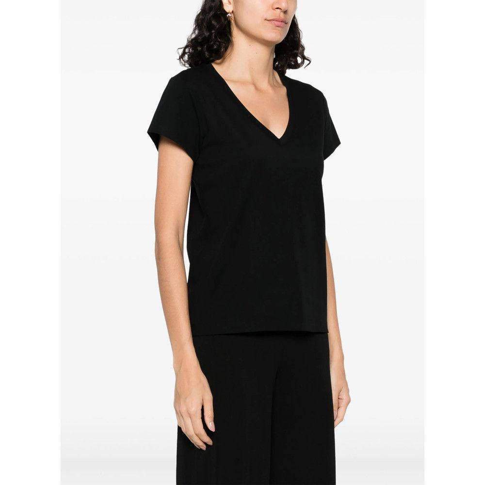 Mazzarelli Mazzarelli BLACK Tops - T-shirts & Jerseys Size XS / US 0-2 / IT 36-38 - 4 Thumbnail