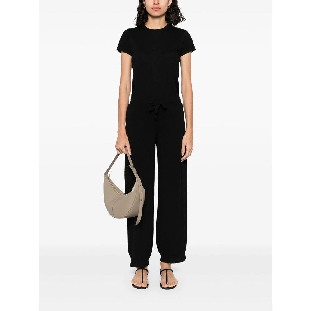 Mazzarelli Mazzarelli BLACK Tops - T-shirts & Jerseys Size S / US 4 / IT 40 - 3 Thumbnail