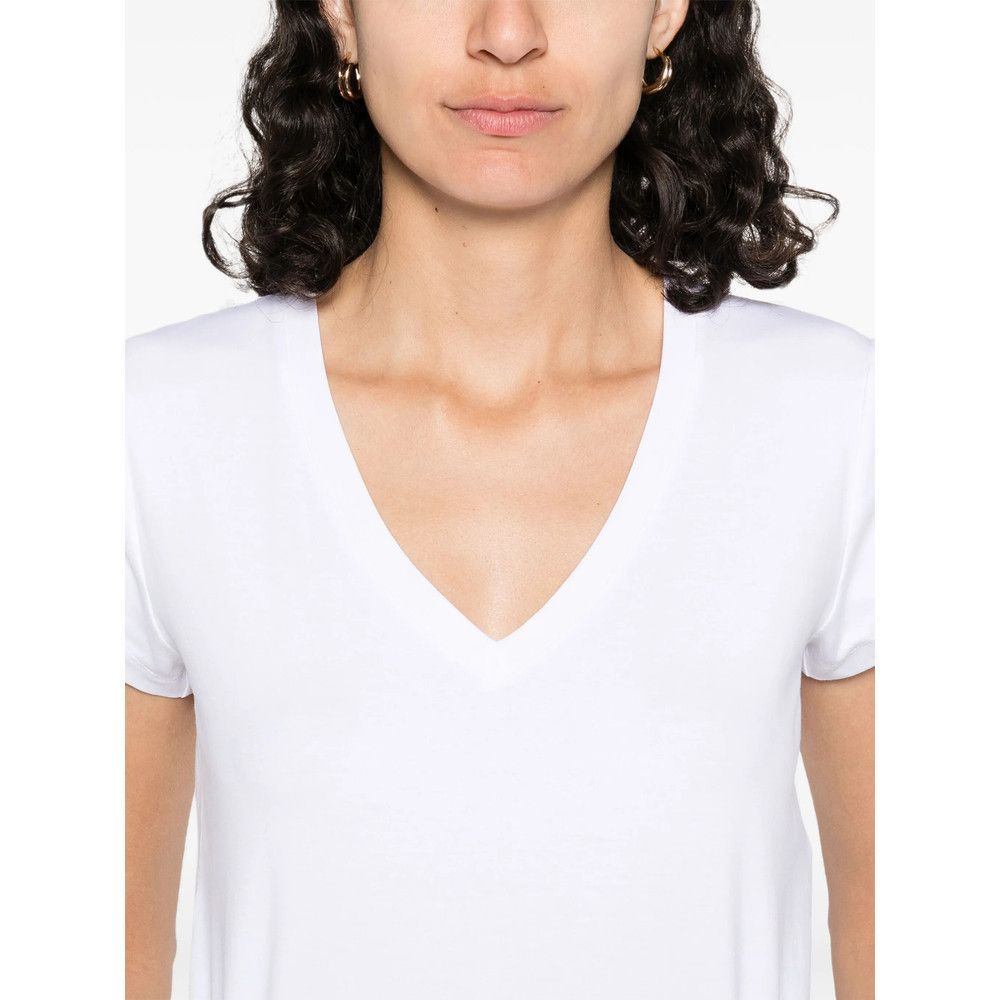 Mazzarelli Mazzarelli WHITE Tops - T-shirts & Jerseys Size XS / US 0-2 / IT 36-38 - 3 Thumbnail