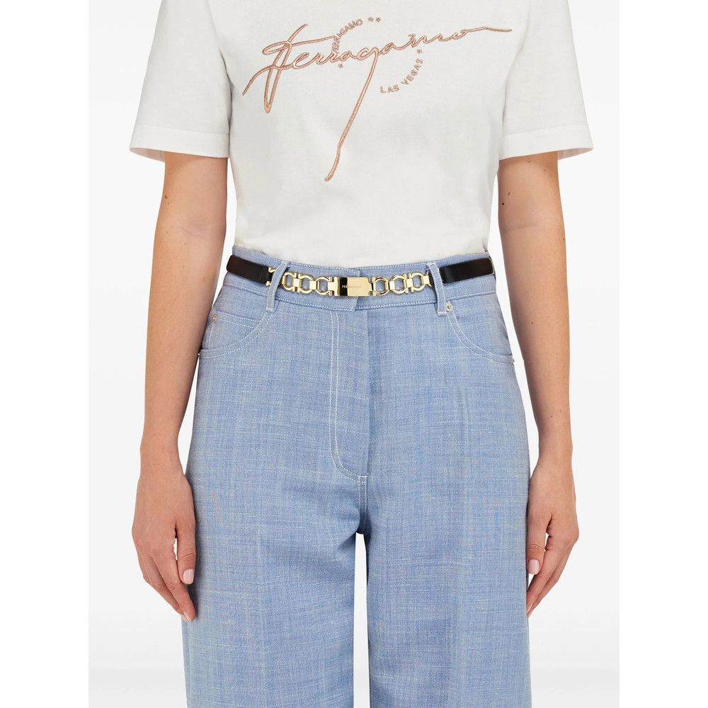 Salvatore Ferragamo Ferragamo BLACK Belts Size ONE SIZE - 2 Thumbnail