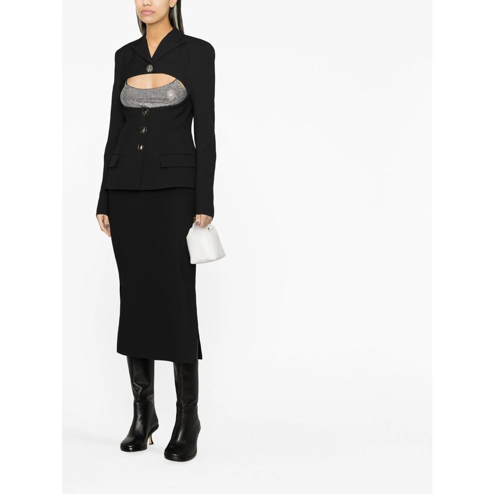 The Attico The Attico BLACK Jackets - Blazers Size XS / US 0-2 / IT 36-38 - 4 Thumbnail