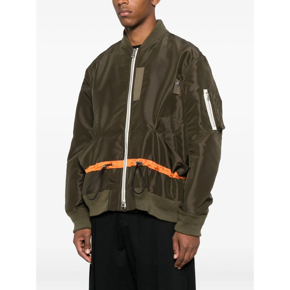 Sacai Sacai GREEN Jackets - Bomber Jackets Size US L / EU 52-54 / 3 - 2 Thumbnail