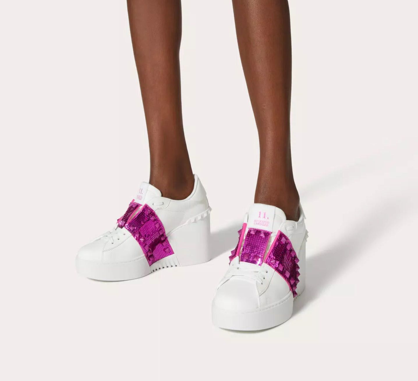 Valentino Open Disco wedge Sneakers SIZE 40
