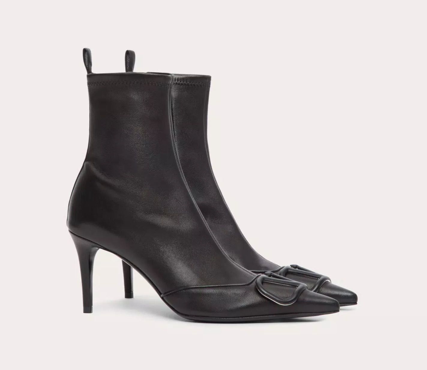 Valentino Valentino Rockstud Moose Print ankle boots SIZE 38 Size ONE SIZE - 2 Thumbnail