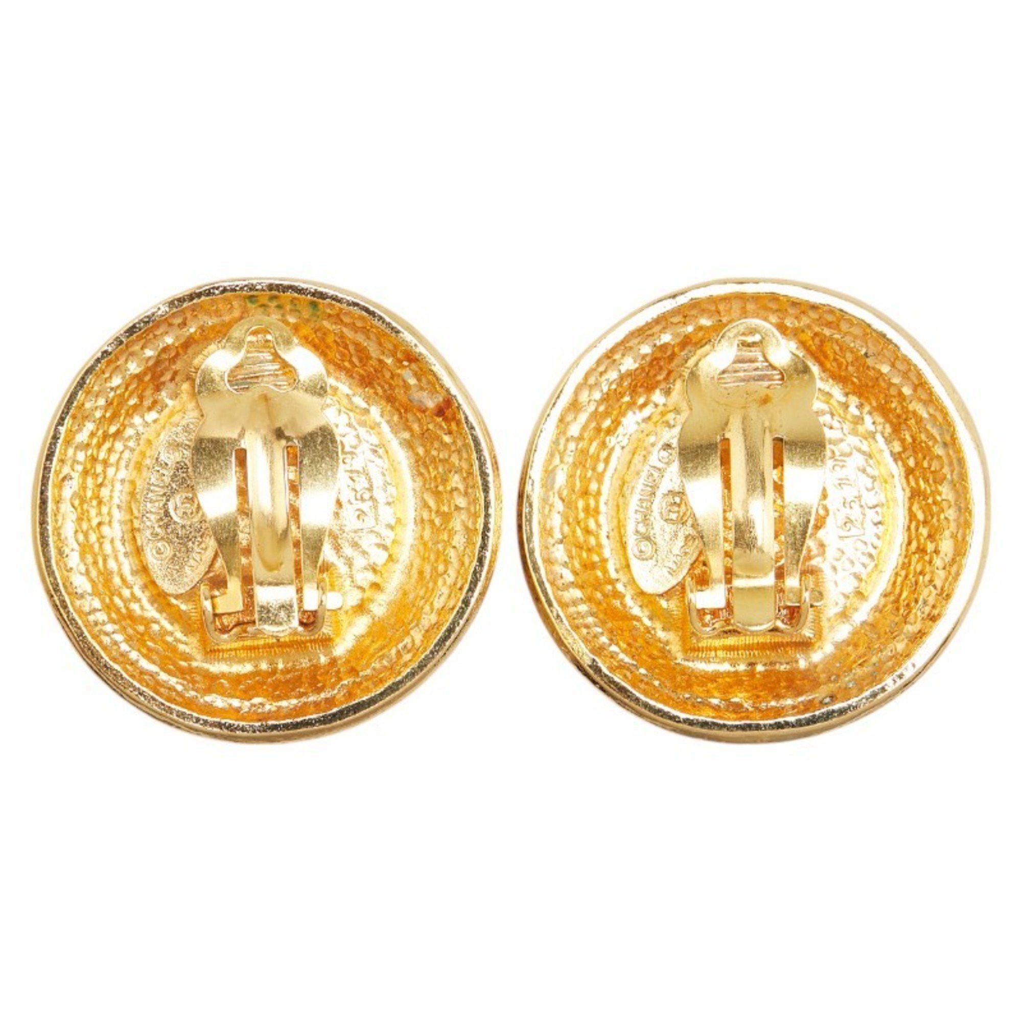 Chanel CHANEL Vintage Pearl Earrings, Gold Plated, Women's Size ONE SIZE - 3 Thumbnail