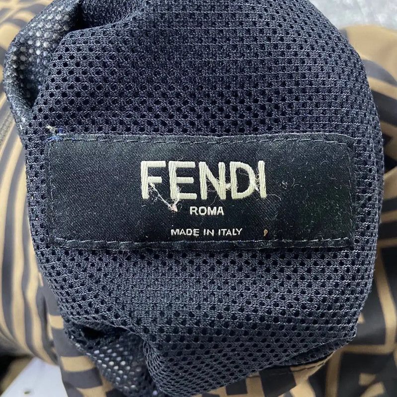 Fendi Fendi Color Block Polyester Women's Jacket 0089 Size XL / US 12-14 / IT 48-50 - 4 Thumbnail