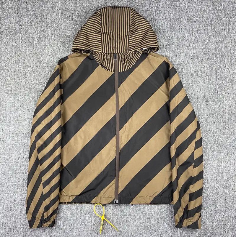 Fendi Fendi Color Block Polyester Women's Jacket 0089 Size XL / US 12-14 / IT 48-50 - 3 Thumbnail