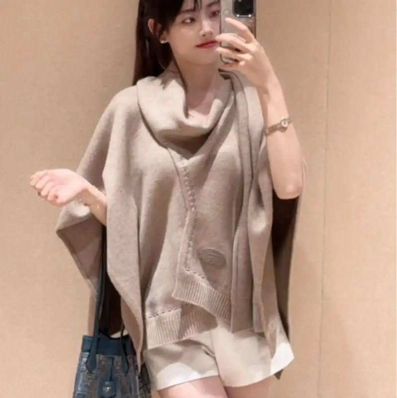Fendi Fendi Beige Wool Women's Knit Sweater 0089 Size M / US 6-8 / IT 42-44 - 6 Thumbnail