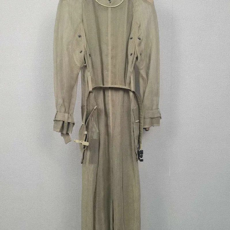 Fendi Fendi Green Polyester Women's Trench Coat 0089 Size S / US 4 / IT 40 - 2 Thumbnail