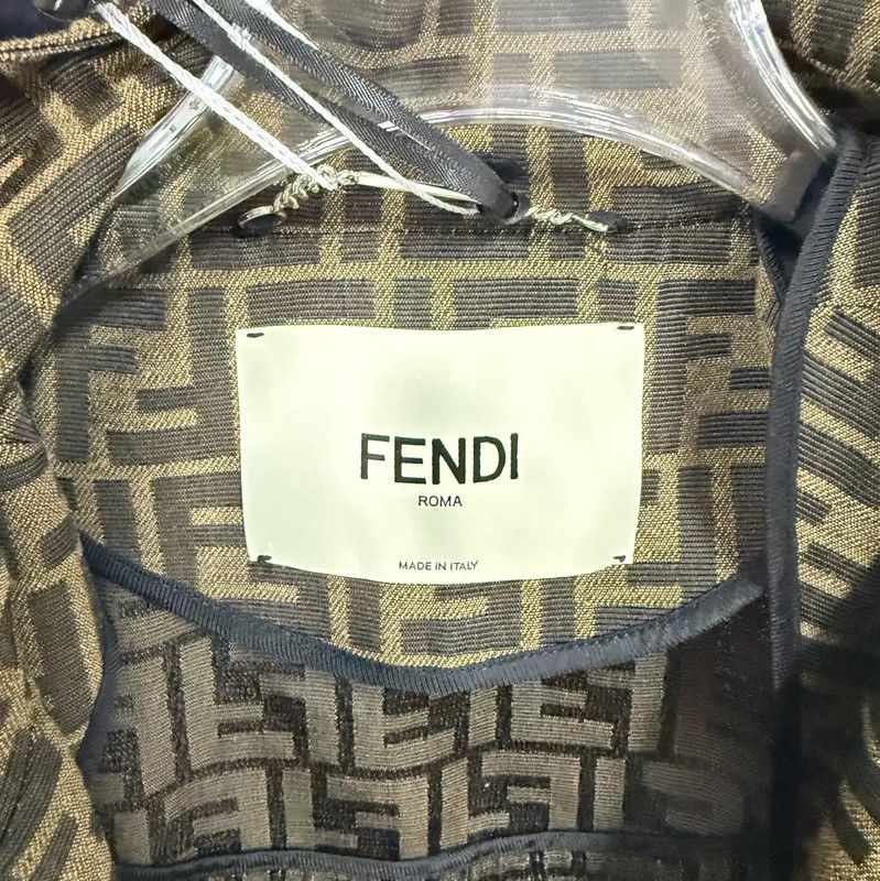 Fendi Fendi Colorblock Polyester Women's Jacket 0089 Size S / US 4 / IT 40 - 7 Thumbnail