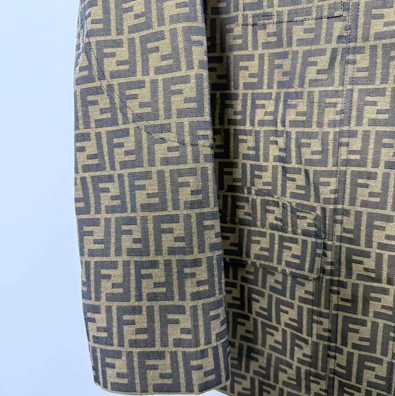 Fendi Fendi Colorblock Polyester Women's Jacket 0089 Size S / US 4 / IT 40 - 5 Thumbnail