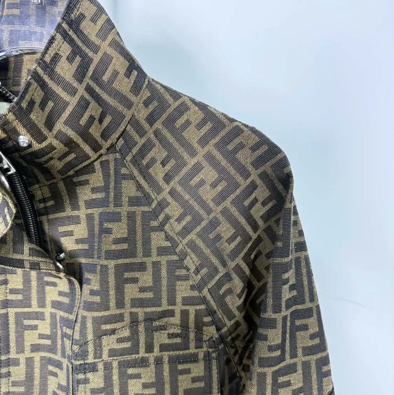 Fendi Fendi Colorblock Polyester Women's Jacket 0089 Size S / US 4 / IT 40 - 4 Thumbnail