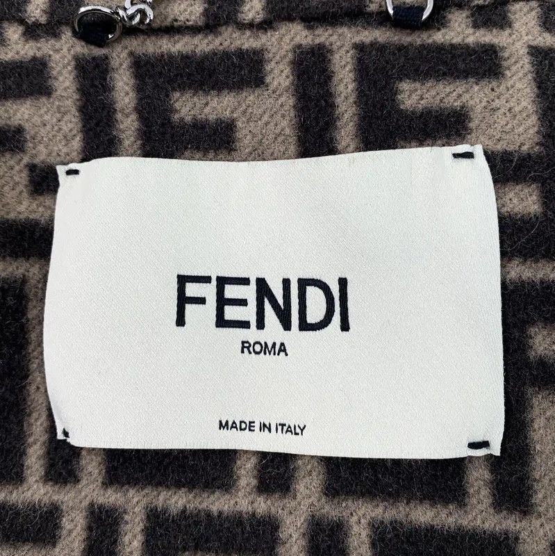 Fendi Fendi Black Womens Coat Size M 0089 Size M / US 6-8 / IT 42-44 - 5 Thumbnail