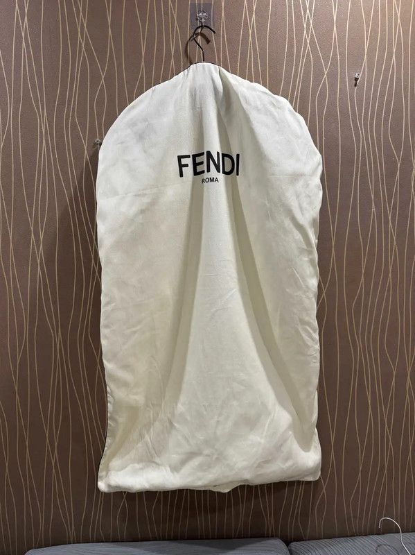 Fendi Fendi Women's White Down Jacket Size S 0089 Size S / US 4 / IT 40 - 6 Thumbnail