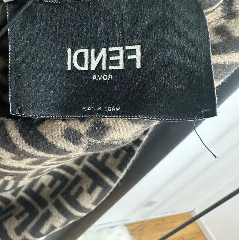 Fendi Fendi Black Wool Women's Jacket 0089 Size M / US 6-8 / IT 42-44 - 3 Thumbnail