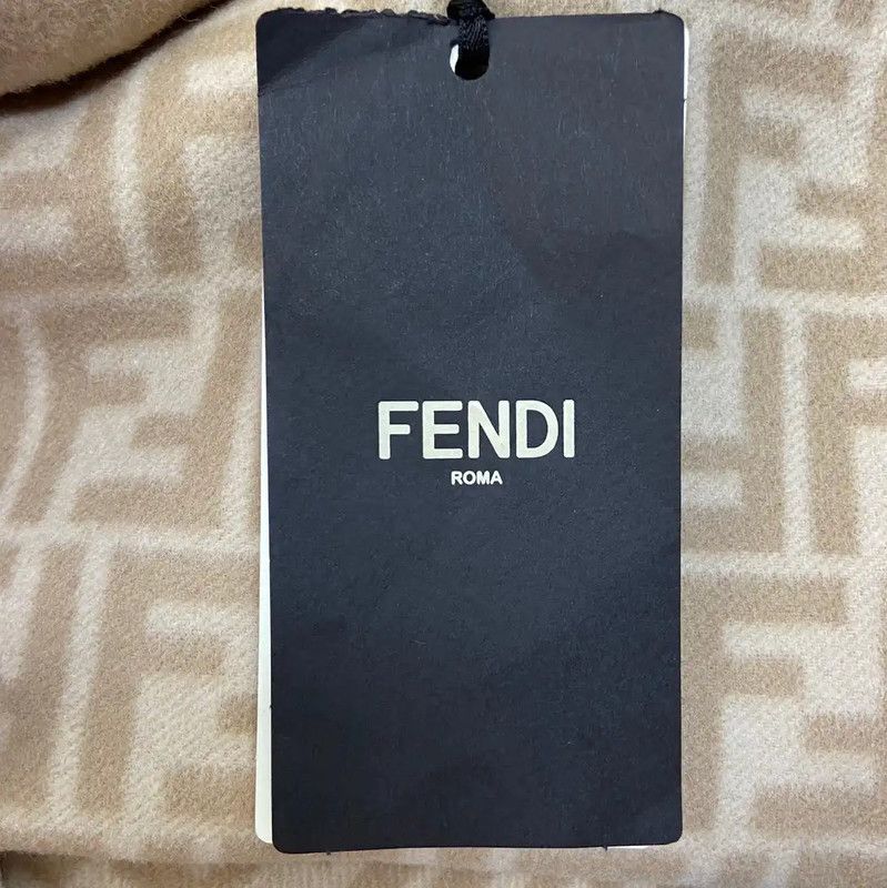 Fendi Fendi Khaki Wool Long Coat for Women 0089 Size XL / US 12-14 / IT 48-50 - 9 Thumbnail