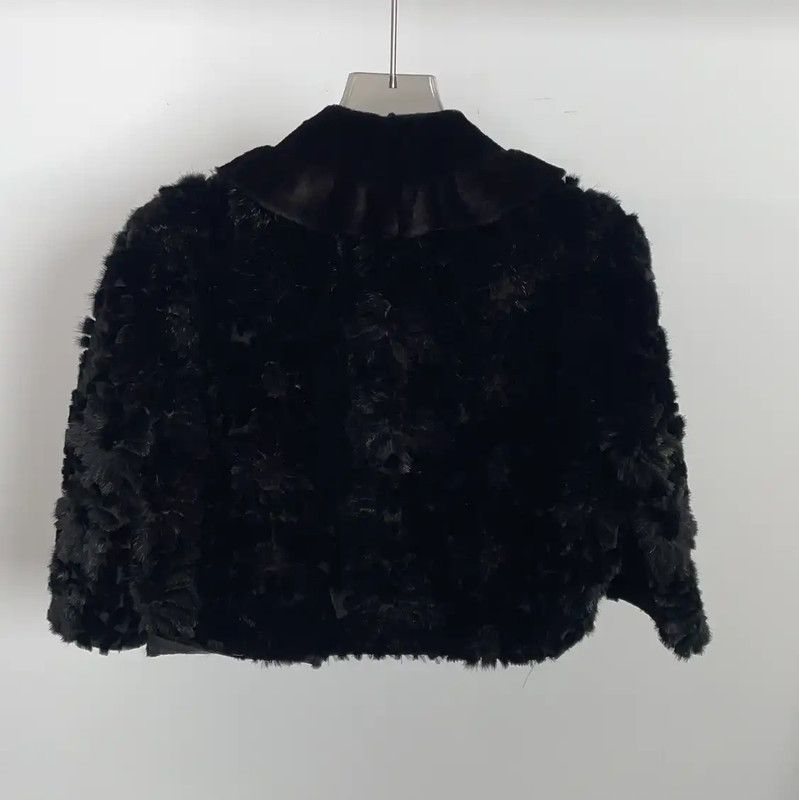 Fendi Fendi Winter Black Mocha Mink Jacket 0089 Size M / US 6-8 / IT 42-44 - 2 Thumbnail