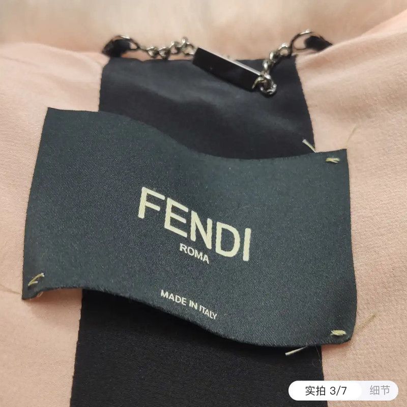 Fendi Fendi Pink Mink Fur Women's Coat 0089 Size M / US 6-8 / IT 42-44 - 3 Thumbnail