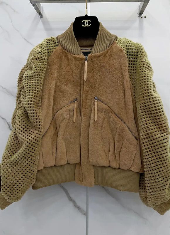 Fendi Fendi Khaki Spring Autumn Women's Jacket 0089 Size L / US 10 / IT 46 - 4 Thumbnail