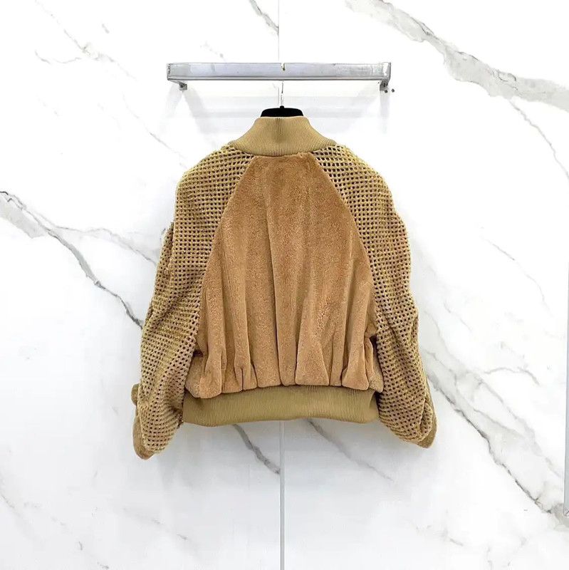 Fendi Fendi Khaki Spring Autumn Women's Jacket 0089 Size L / US 10 / IT 46 - 2 Thumbnail
