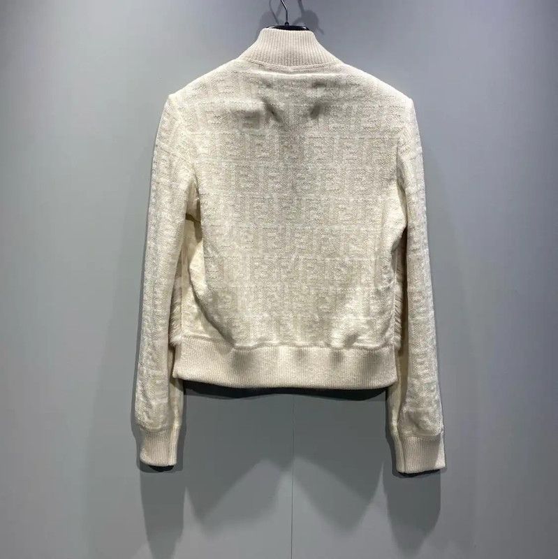 Fendi Fendi White Mink Fur Women's Jacket 0089 Size S / US 4 / IT 40 - 2 Thumbnail