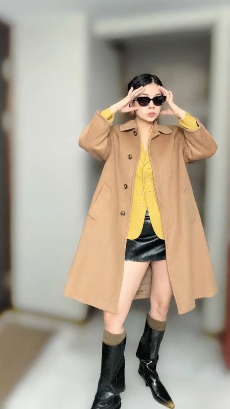 Yves Saint Laurent Yves Saint Laurent Yellow Silk Blend Cardigan 0089 Size ONE SIZE - 4 Thumbnail