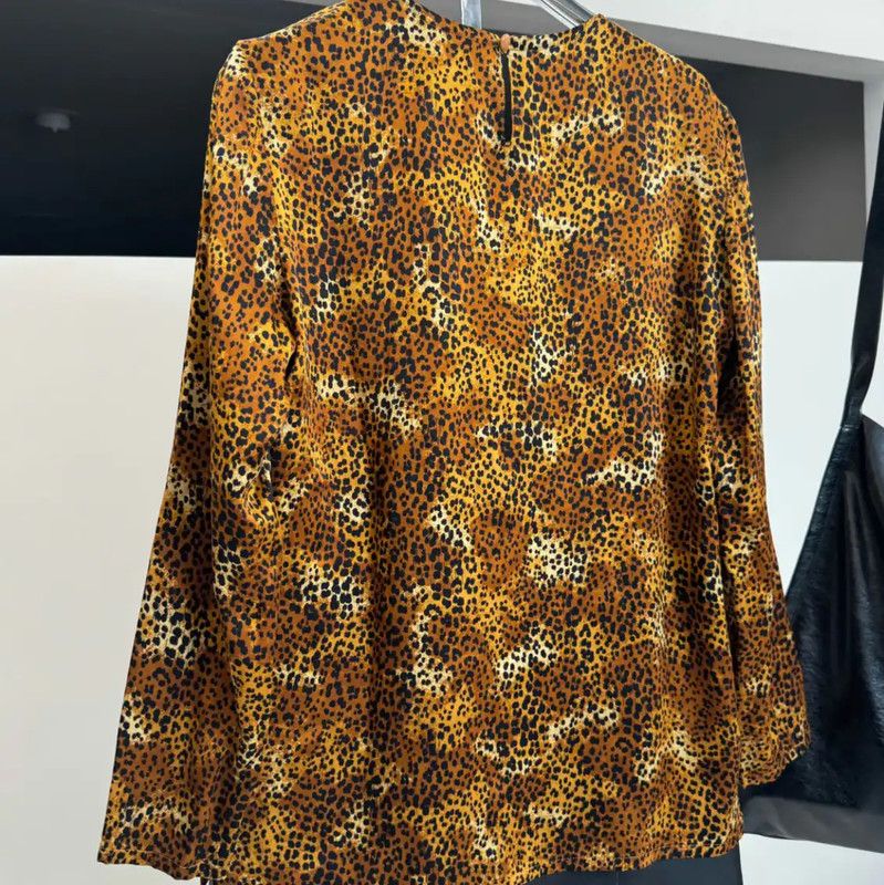 Yves Saint Laurent Yves Saint Laurent Colorful Silk Women's Shirt 0089 Size M / US 6-8 / IT 42-44 - 8 Thumbnail