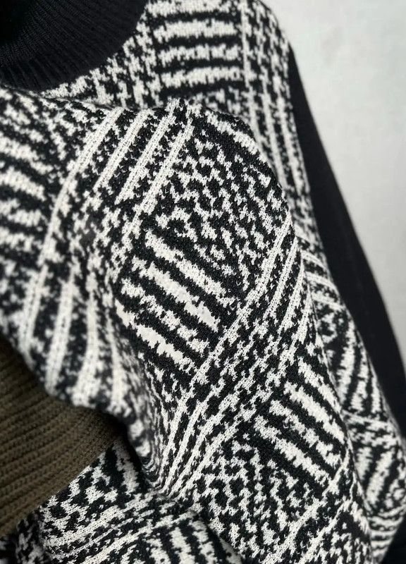 Yves Saint Laurent YSL Color-Block Wool Dress Size L 0089 Size L / US 10 / IT 46 - 3 Thumbnail